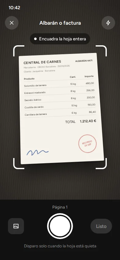 Compras y cocina en la app de AskMaitre
