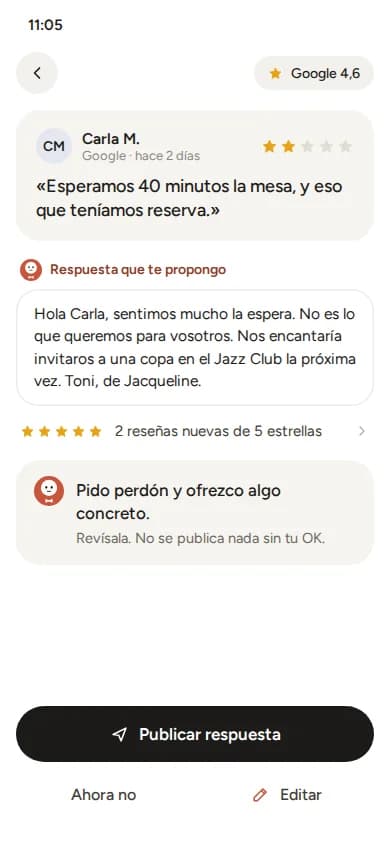 Marketing en la app de AskMaitre
